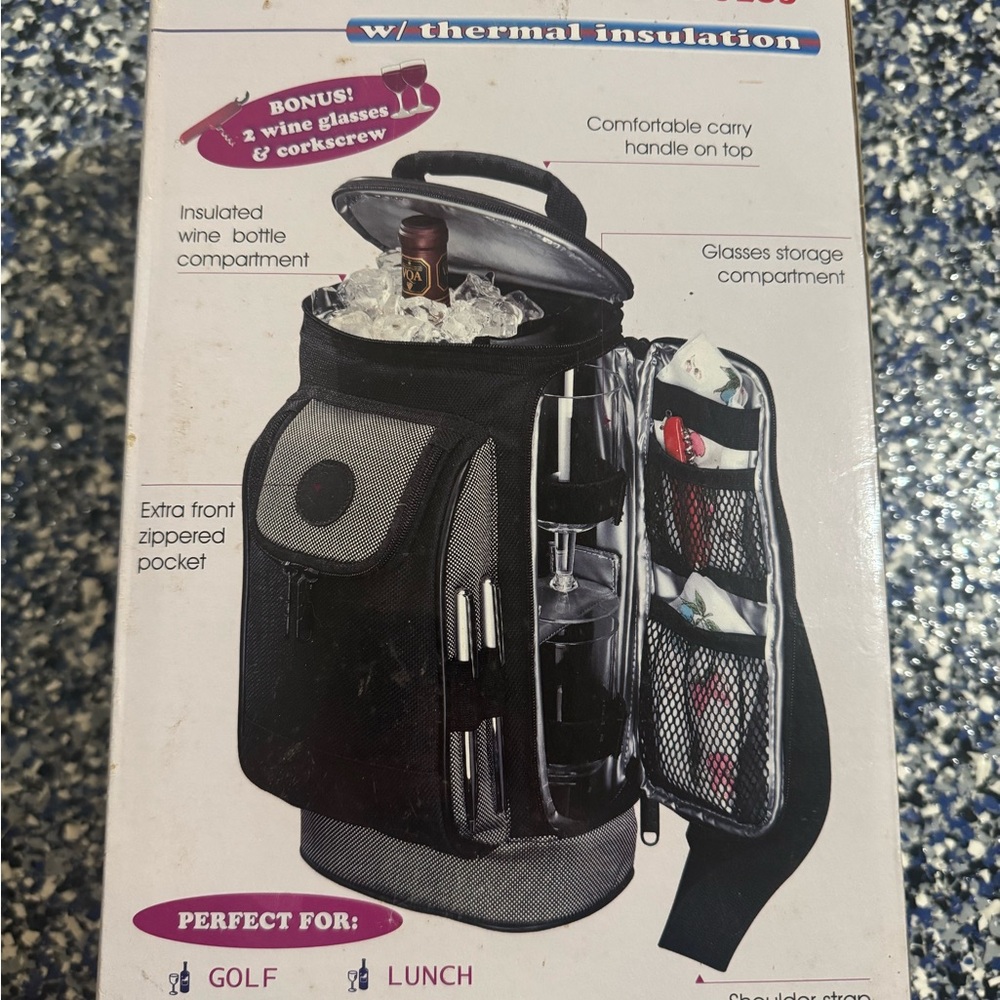 TCL Cool-Carry Plus Wine Cooler Bag - Black - Picture 6 of 6